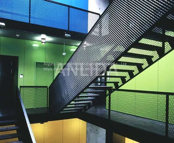 Expanded Metal Walkway Mesh Custom Heavy Duty Expanded Metal Mesh