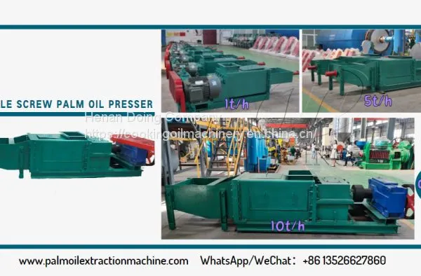 Double Screw Palm Oil Press Machine photo-3