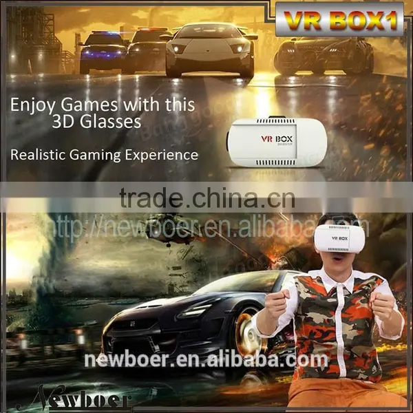 VR BOX 1 Light Weight and Lens Material of Aspheric Optical Lens Headband 3D Glasse photo-3