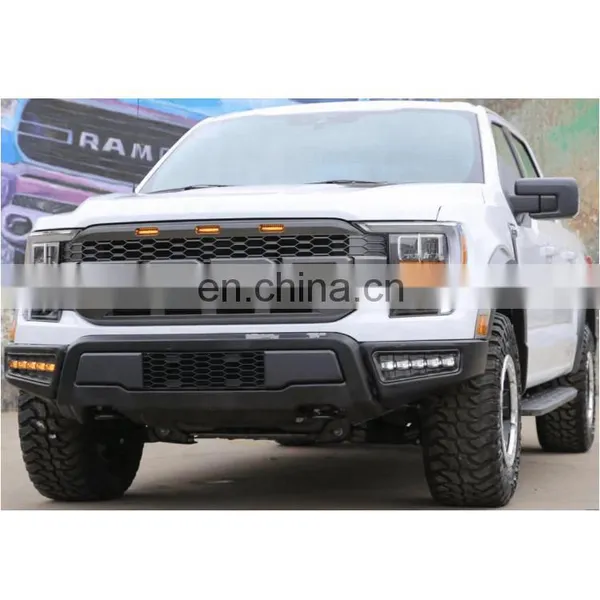 AUTO GRILLE HOOD SIDE SILL CAR BUMPERS F150 BODY KIT FACELIFT BODYKIT for FORD F150 2021 photo-2