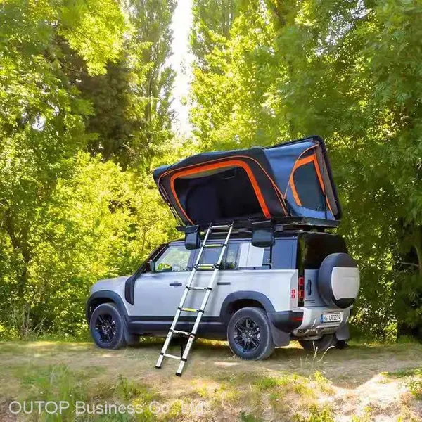2 Person Good Quality Car 4x4 Aluminum Hard Shell Roof Top Tents for Camping Rooftop Tent for Outdoor Traveling