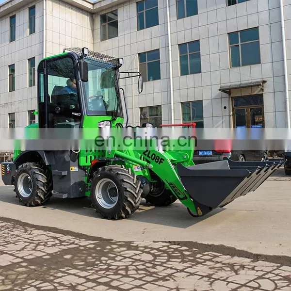 ZL06 4X4 Wheel Drive CE Approved Front Cheap Garden Compact Mini Loader photo-2