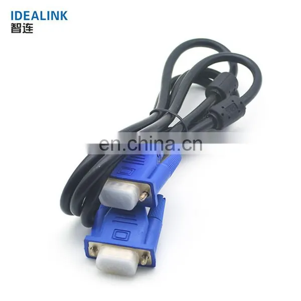 Gold-Plated Blue Male to Male Custom 32 Vga Cable for Monitor to Computer Vgacable photo-3