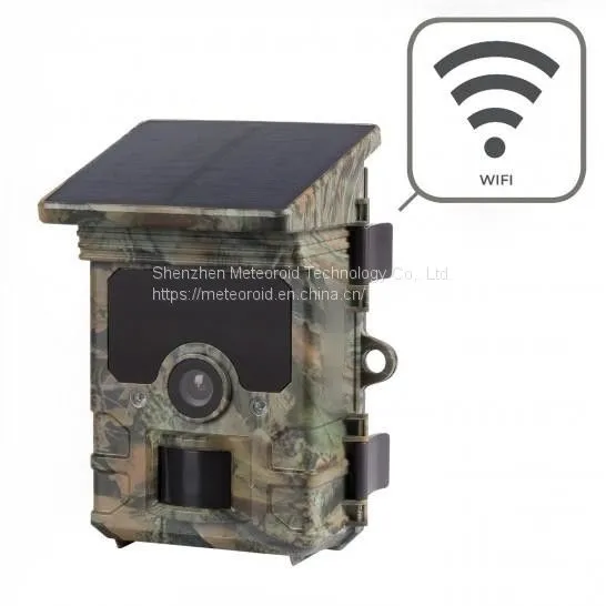 Trail Camera With Wi-Fi Function and Built-in Solar Panel Hunting Camera