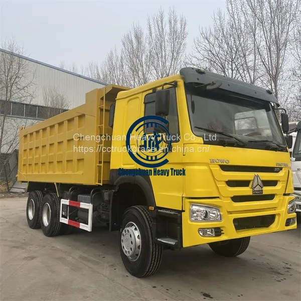 Second Hand Sinotruk Howo 99%New Dump Truck 6x4 375hp 371HP Dumper photo-3