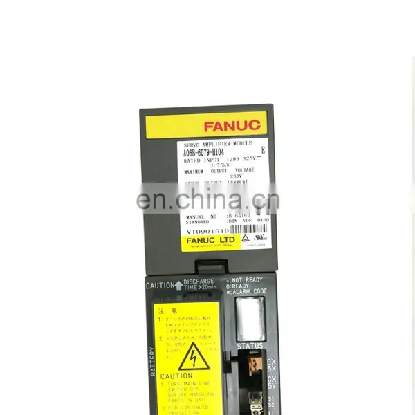 Brand New Fanuc Servo Driver ac Servo Driver ac Servo Motor A06B-6079-H104 photo-3