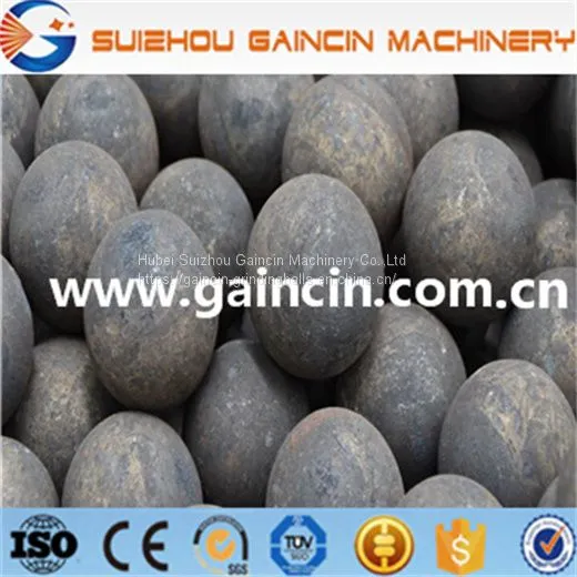 Grinding Media Mill Forged Ball, Grinding Steel Forged Mill Balls, Skew Rolled Steel Balls photo-2