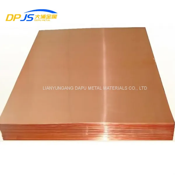 C10100/C10200/C11000 99.99% Pure Copper Alloy Sheet/Plate Manufacturer Customized photo-2