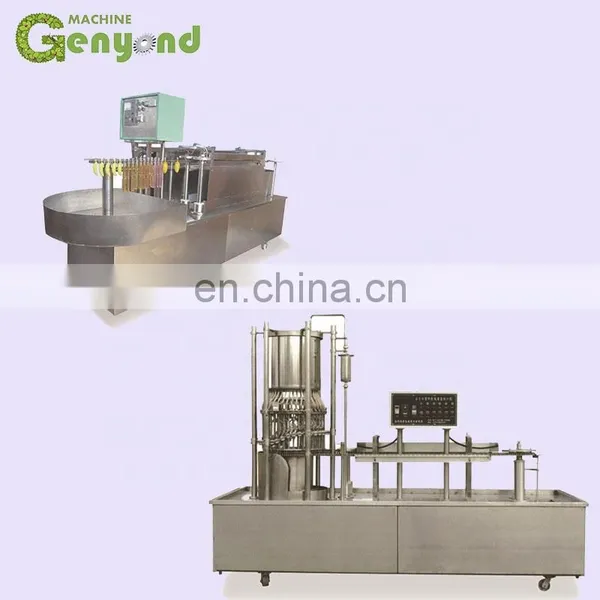 Genyond Factory Hot Sale Injecting Type Plastic Tube Ice Lolly Making Equipment Ice Pop Soft Tube Filling and Sealing Machine photo-2