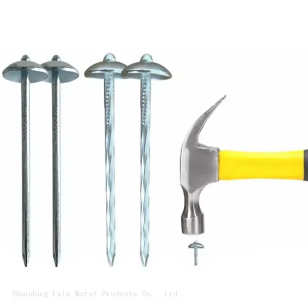 Factory Outlet China Roofing Nails Galvanized Umbrella Head Roofing Nails Corrugated Nails photo-4