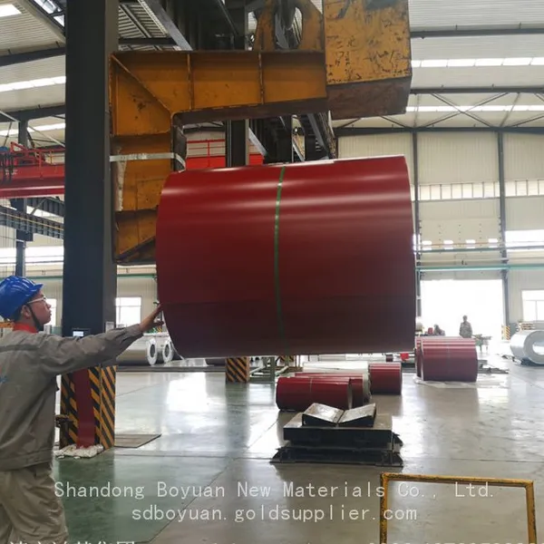 Recyclable Environmental Protection Color Coated Aluminum-zinc Steel Coil LEED Certified Green Building Materials photo-4