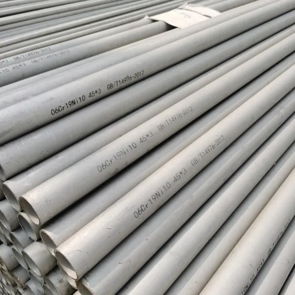 Factory Price ASTM AISI Welded Seamless Alloy/Precision ERW/Black/Oiled/Round/Square 201 304 316 316L 409 436 439 Stainless Steel Tube/Pipe photo-1