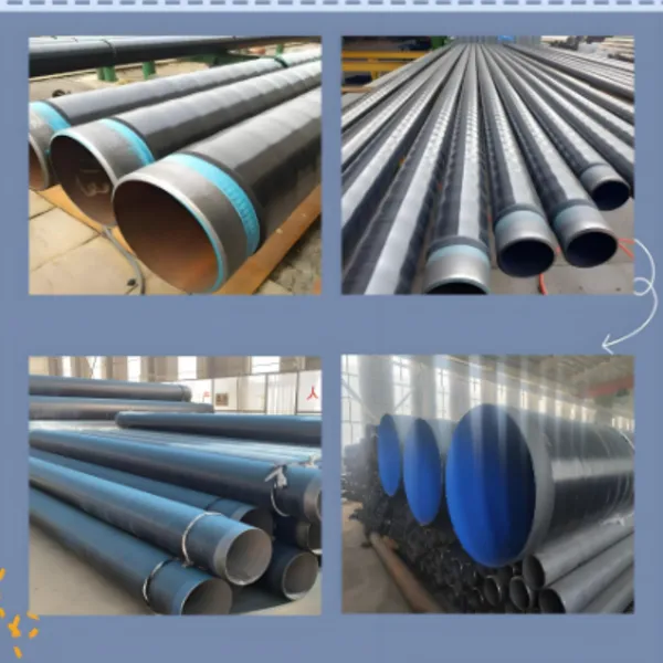 Large Diameter Thick-walled TPEP Anti-corrosion Steel Pipe/inner Epoxy Outer 3PE/tap Water Conveying photo-3