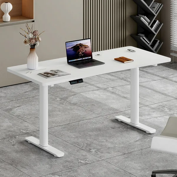 Computer Gaming Desk Metal Base Laptop Electric Adjustable Standing Desk Student Table Factory Price photo-3