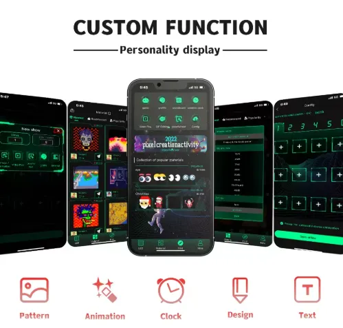 LED Matrix Panel/indoor Car Use/Bluetooth Control/IP65 Waterproof（Wechat:13510231336） photo-3