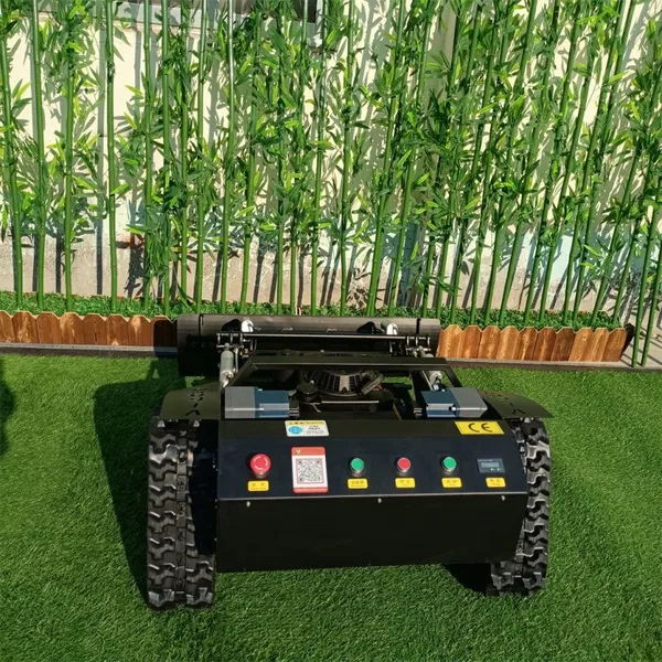 Agricultural Robotic Gasoline Self-charging Generator Remote Operated Weed Trimmer photo-5