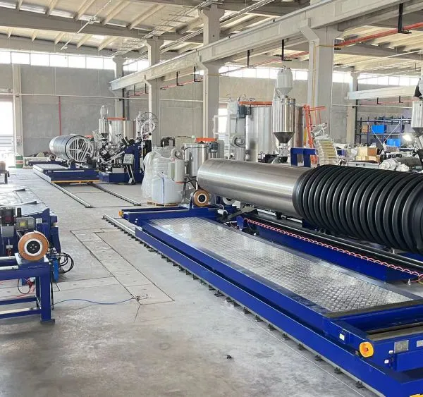 HDPE Spiral Corrugated Pipe Machine photo-4