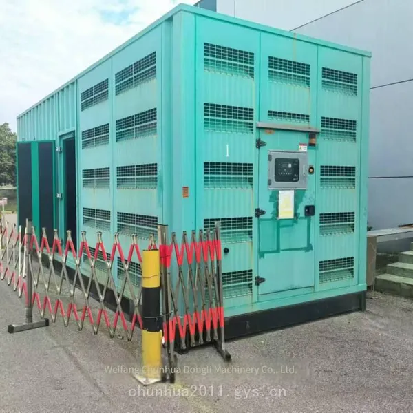 Cummins 1500kw Container Diesel Generator Set, Cummins Kta50 - G15 Engine, Meiaodi Generator