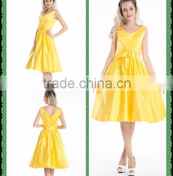 Evening / Formal Dresses Dress Type and Adults Age Group Swing Rockabilly Pinup Dress photo-3