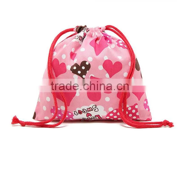 Cheap Promotional Eco Cotton Drawstring Bag Hemp Custom Drawstring Bags photo-2