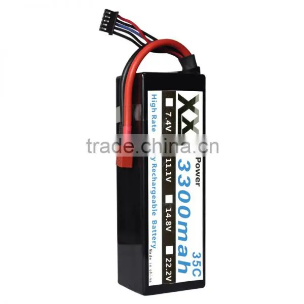 XXL 3300mah 18.5V 5S 35C Lipo Battery Packs for rc Helicopter photo-6