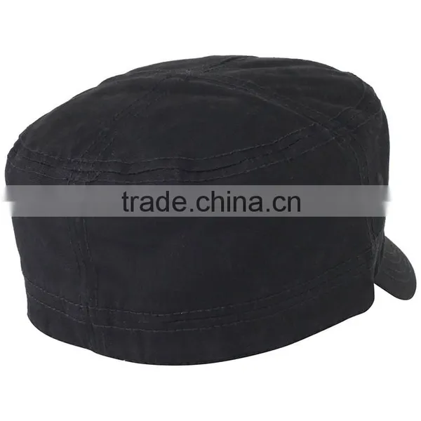 High Quality Factory Direct Cusotm Blank Flat Top Military Cap photo-4