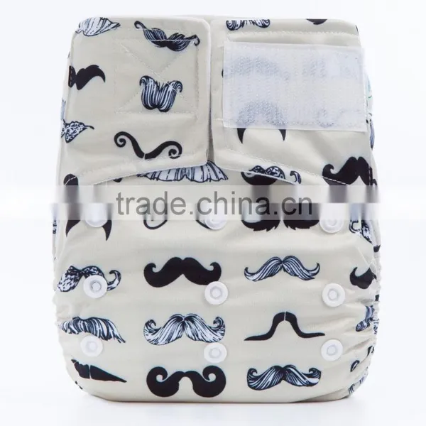 Reusable Cute Baby Fashion Cloth Nappies Bulk Low MOQ Baby Nappy photo-6