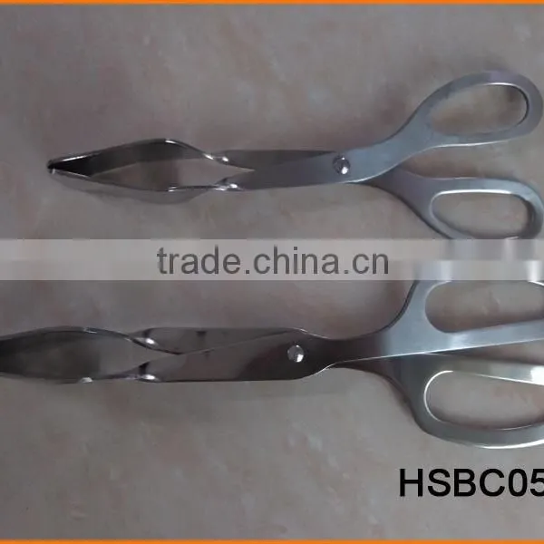 HSBC05 Stainless Steel Scissors Shape Food Clips and Salad Clips -- 8 Inch and 10 Inch photo-2