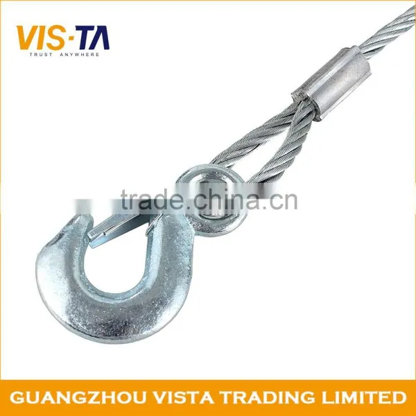 Flexible Towing Strap With Hook Emergency Tow Rope for Car photo-3