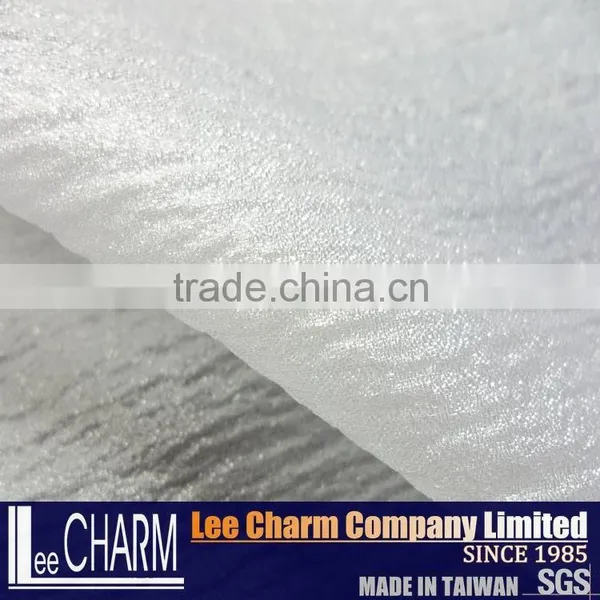 100 Polyester Moss Korean Georgette Crepe Fabric photo-5