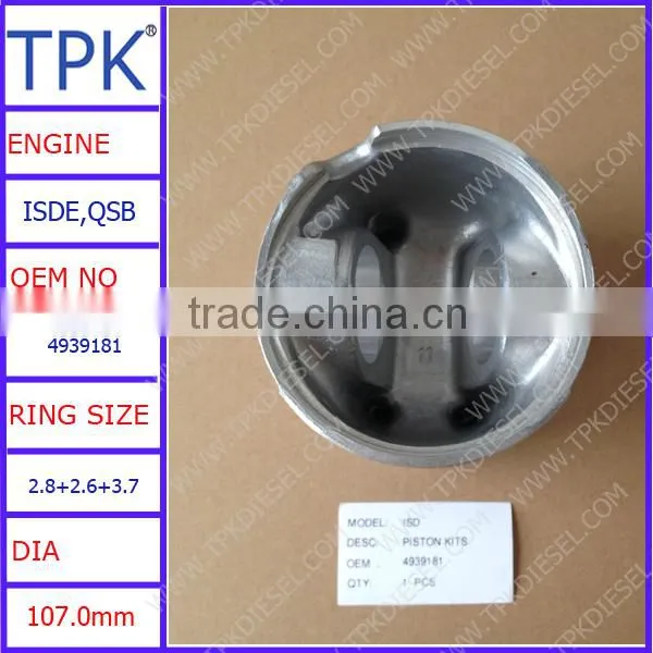 ISDe QSB6.7 Piston Kit 4939181 photo-3
