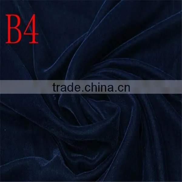 Hight Quality Textile Woven Micro Velvet 5000and 9000 Fabric for Woman's Dress photo-2