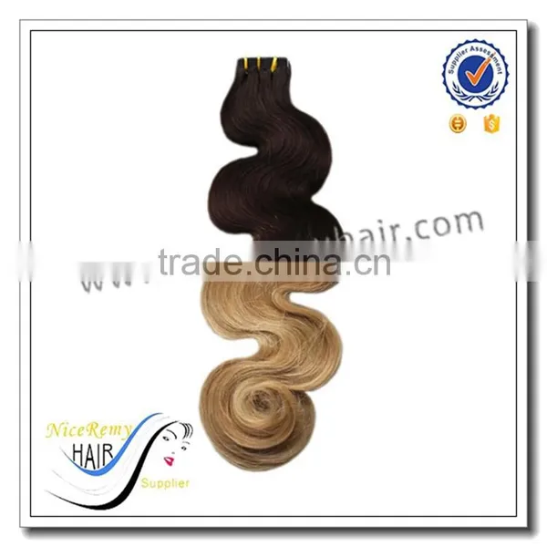 Wholesale Tape in Hair Extensions 100% Human Hair Indian Remy Tape Hair Extensions