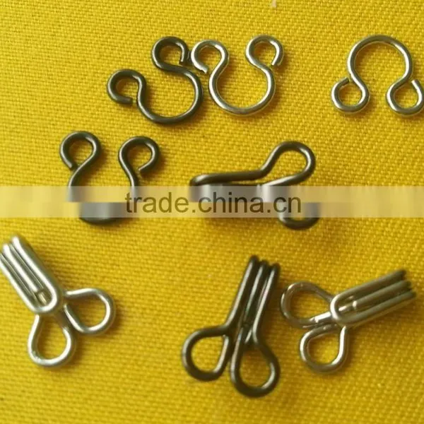 Two Parts Sew-on Hook and Eyes For Ladies Lingerie -- HK-4 photo-5