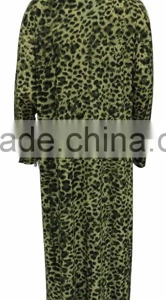 95%polyester 5%spend BOBI Casual Islamic Women Maxi Dress Long Sleeve Styling Design Gown photo-2