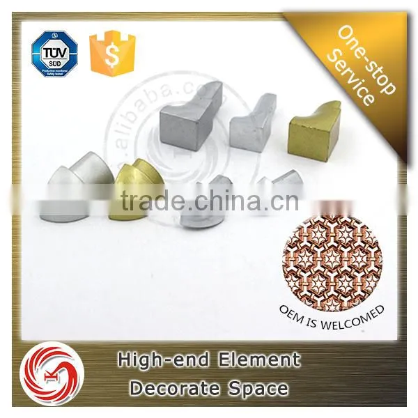 Good Quality Retail Store Aluminium Edging Metal Tile Trim photo-5
