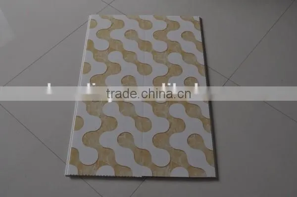 Hot Stamp Pvc Wall and Ceiling Panel Cheap Plastic Ceiling Tile photo-3