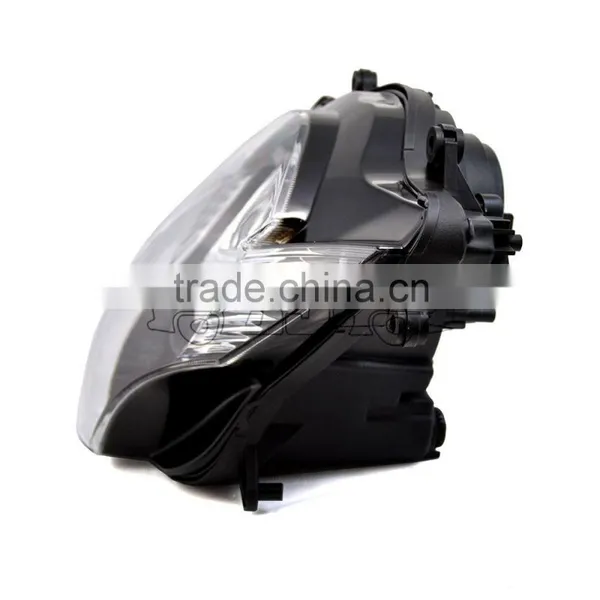 BJ-HLA-001 New Arrival ABS Plastic Custom Motorcycle Headlight Assembly photo-3