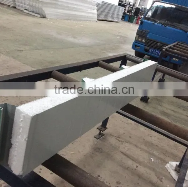 Green Color EPS Sandwich Panels Type and Metal Panel Material Sandwich Panel Turkey photo-2