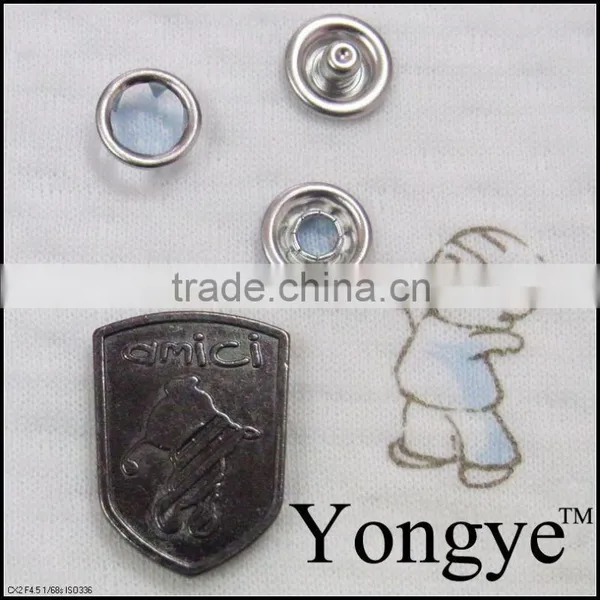Irregular Shape Prong Snap Button