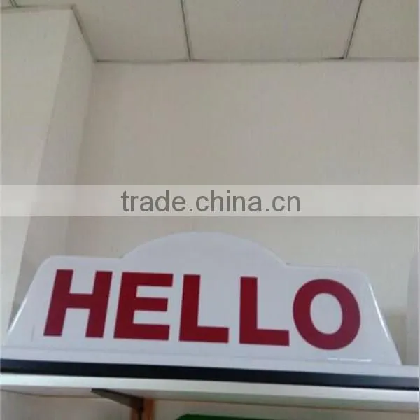 Taxi Car Light Box Led Sign for Advertisement Car Roof Box photo-6