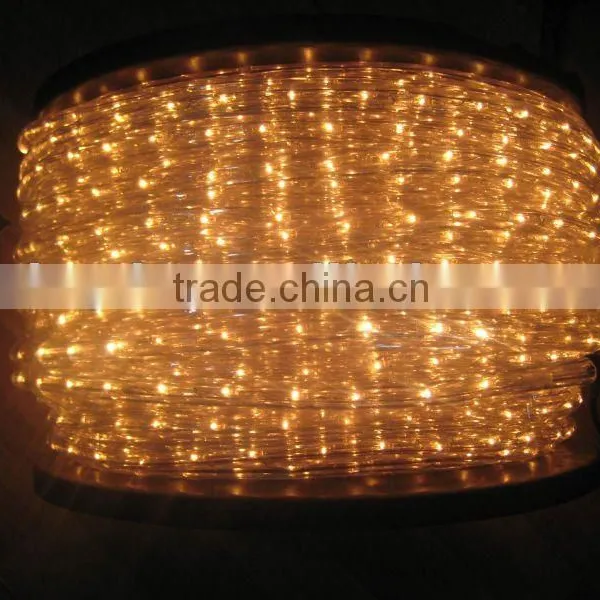 120V 2Wires 36bulbs Clear 50M Rainbow Rope Light