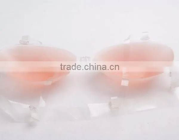 Customized Cheap Nude Ladies Sexy Fashion Seamless Bra With Clear Transparent Straps photo-4