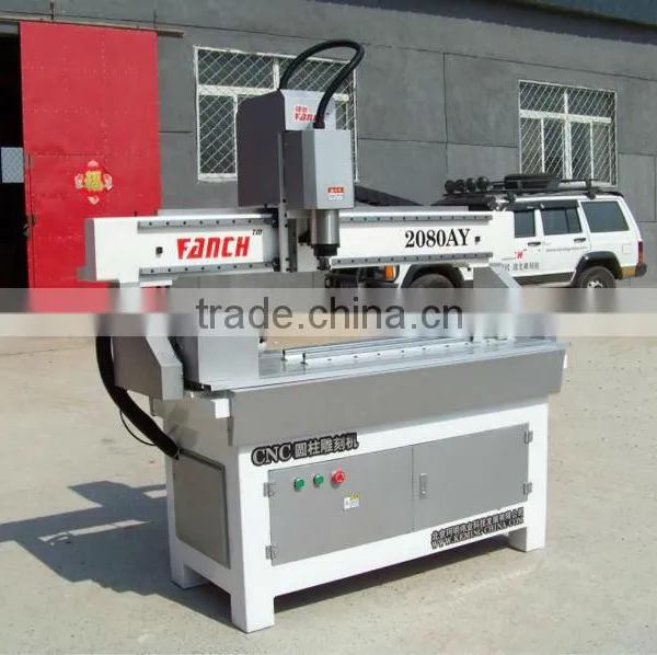4th Axis Cnc Router With Super Big Diameter /heavy Duty Structure/4.5kw Spindle/AC Servo/350mm Diameter photo-4