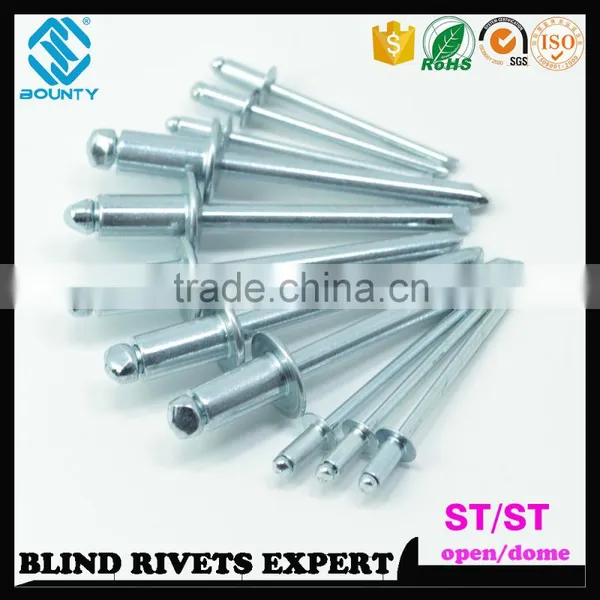 HIGH QUALITY ISO 15979 STEEL RIVET BODY STEEL MANDREL ST/ST RIVETS photo-3