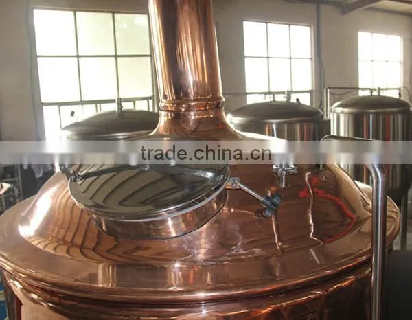 Red Copper Beer Brewing Kettle , Mash Tun , Whirlpool Tank for Sale photo-4
