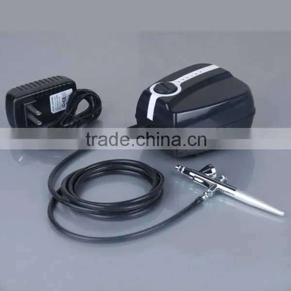 Portable Airbrush Compressor Kit for Tattoo, Cake,nail