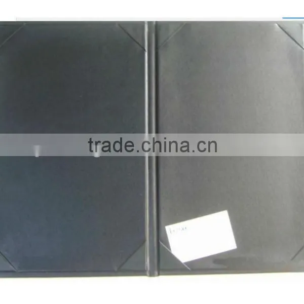 PVC Leather Restaurant Menu Cover Menu Folder