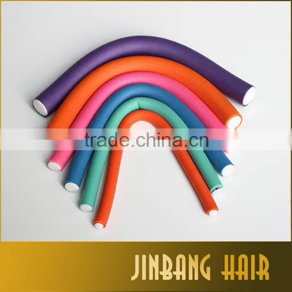 2016 New Products Hair Curling Wholesales Flexi Rods Magic Hair Roller Curler Bendy Hair Twist Soft Foam Bendy Rollers photo-5