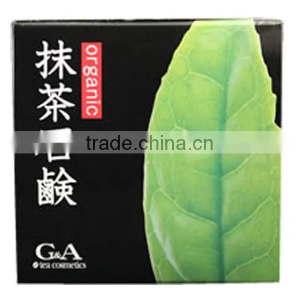 Skin-friendly Organic Green Tea Facial Natural Soap for Daily Use photo-2